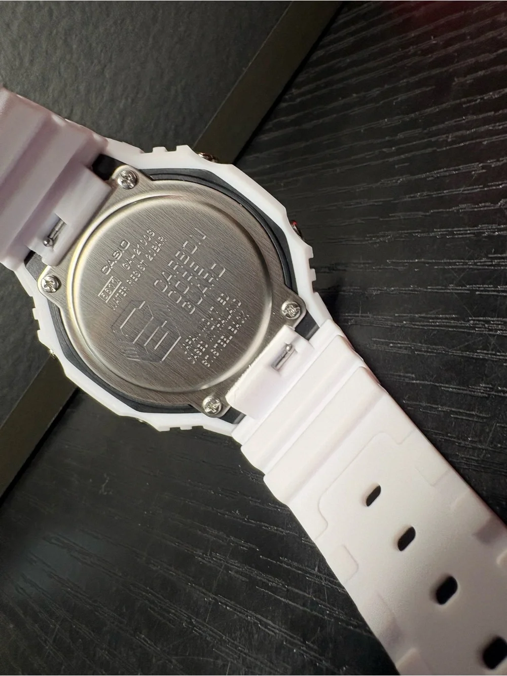 White GA-2100 G-Shock